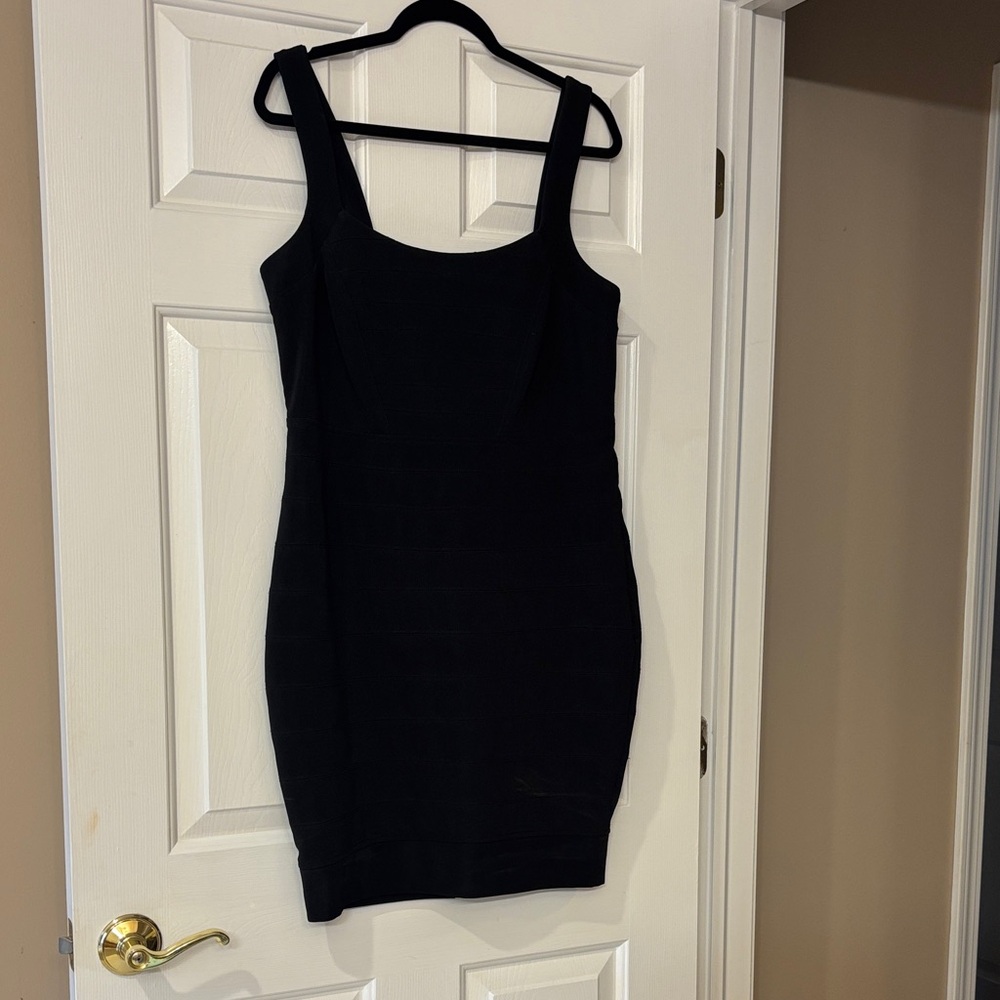 Elegant Black PLUS SIZE Sleeveless Dress